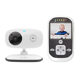 Motorola MBP662Connect Digital Video Baby Monitor with Wi-Fi, 2.4-Inch Color Screen Digital Zoom and Two-Way Communication