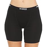 Womens Boxer Briefs - 5 Inch Inseam - 84% Merino Wool - Athletic Anti-Chafe Underwear - Moisture Wicking Under Shorts