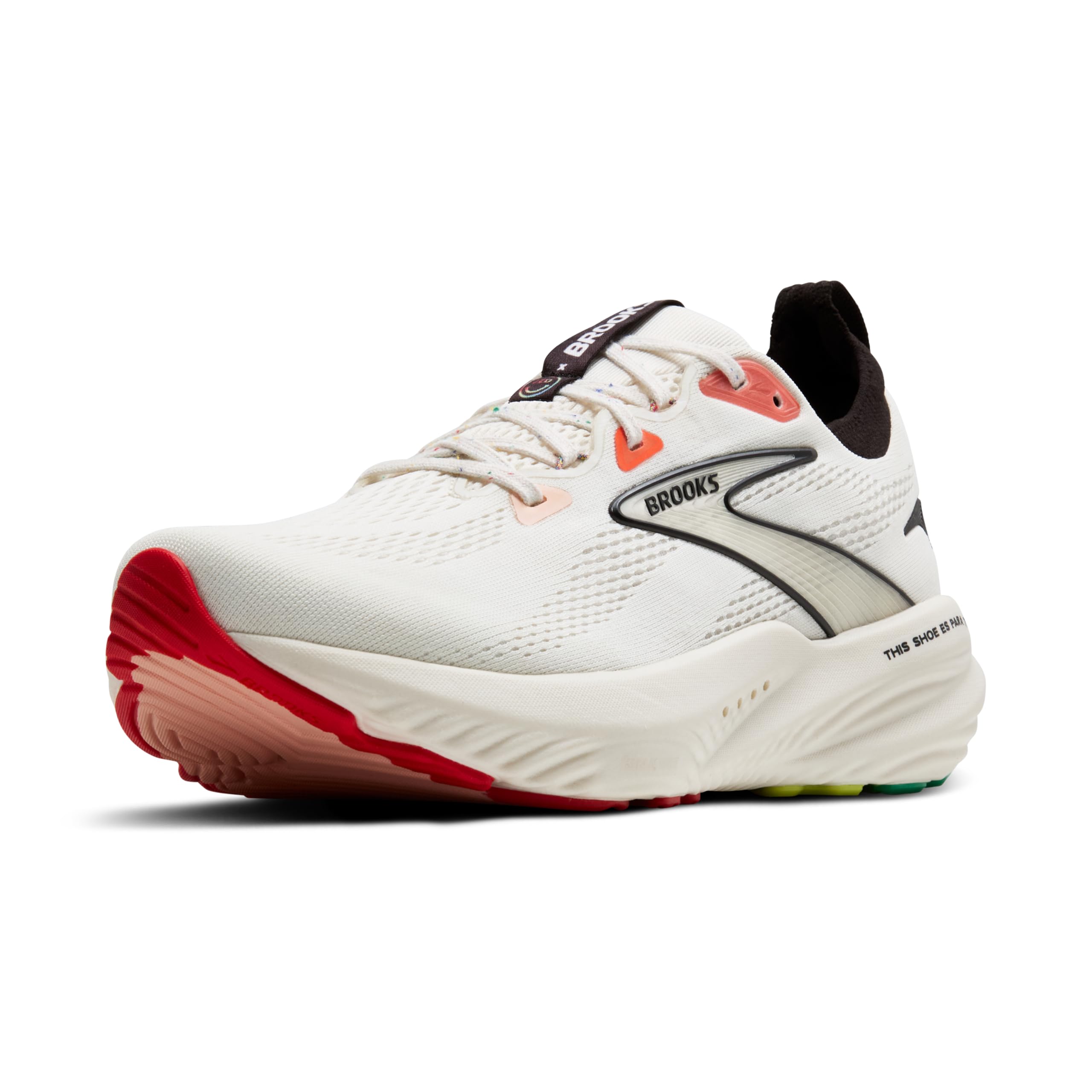 Brooks Men’s Glycerin 22 Neutral Running Shoe - Coconut/White Sand/Black - 8.5 Medium Image