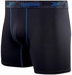 Reebok Men's Boxer Briefs - 4 Pack Soft Mens