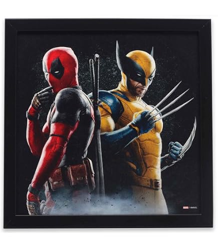 Amazon.com: Marvel Deadpool and Wolverine Dual Face Gallery