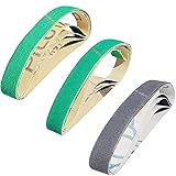 12 PCS 1/2" x 10" Coarse, Medium and Fine Grits