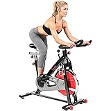 Sunny Health & Fitness Indoor Cycling Exercise Bike with Heavy 49 LB Chrome Flywheel - SF-B1002