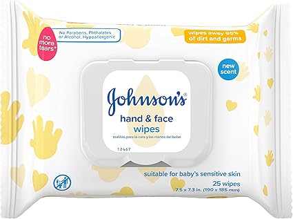 johnsons baby wipes 12 pack