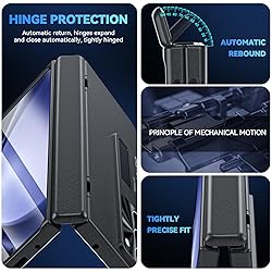 BSNRM for Samsung Galaxy Z Fold 5 Case with Hinge