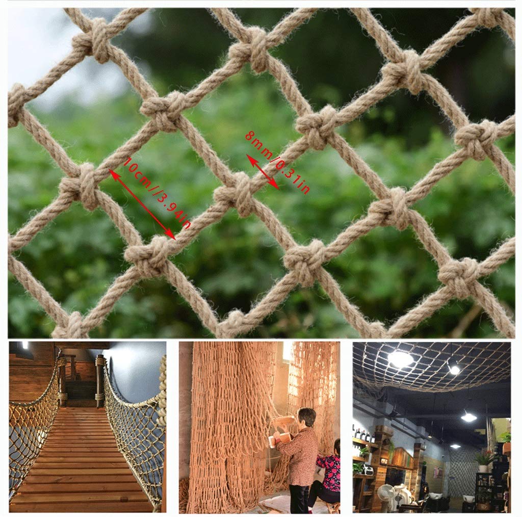 Hamparep dekorativt nät, barn-husdjur-säkerhetsnät trappa balkongstång ...