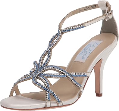 liz ankle strap evening shoe