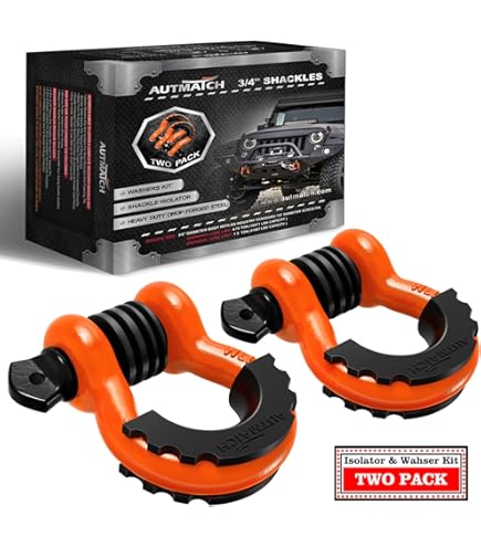 Winch Hook AUTATCH Shackles 3/4