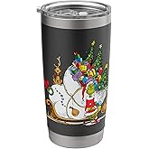 Dr. Seuss Grinch Sleigh Stainless Steel Insulated Tumbler