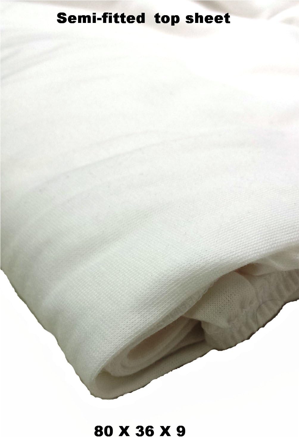 Semifitted Hospital Bed Top Sheet (Standard 80 x 36 x 9) Amazon.co.uk