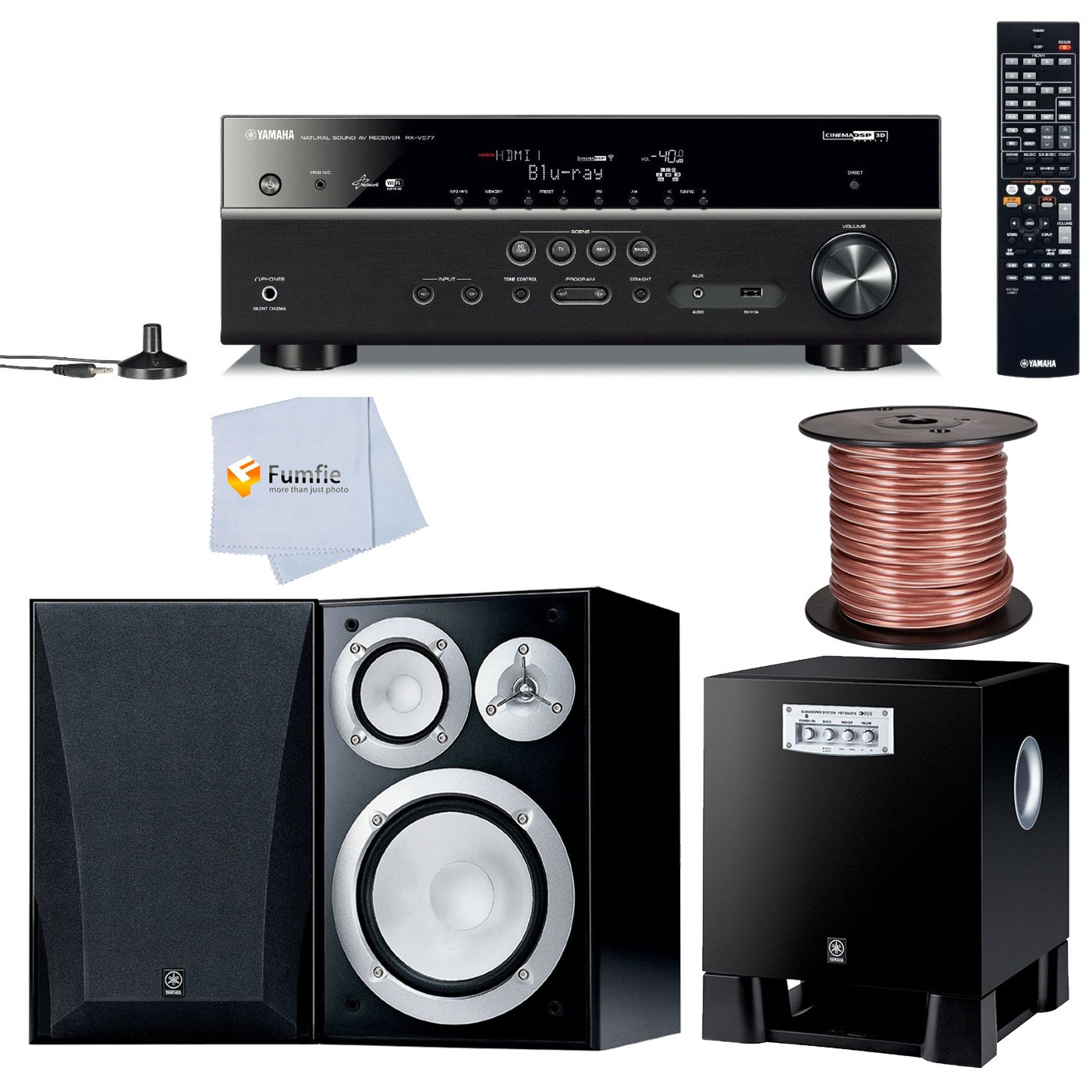 Buy Yamaha RXV577 7.2channel WiFi Network AV Receiver with AirPlay