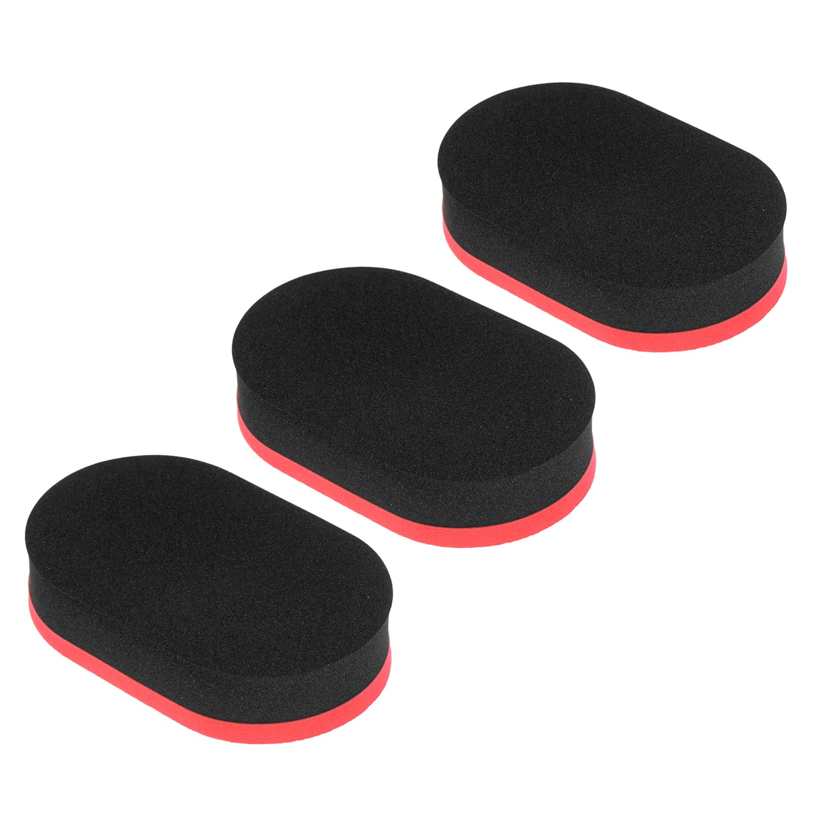 M METERXITY 4 Pack Table Tennis Rubber Cleaner - Paddle Cleaner, EVA Sponge,Apply to Table Tennis Paddle (96 x 60 x 21mm, Red Black)