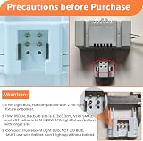 Akynite GR10q 4-Pin 16W CFL Bulb 3500K 950LM Small 13.3x13.3cm Non-Dimmable view 2