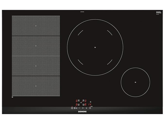 Siemens iQ700 EX875BEB1E hobs Aluminio, Negro Integrado Con ...