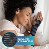 Actesso Breathable Wrist Support Left Large Black Wrist Splint view 3