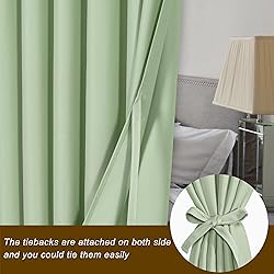 Hiasan Room Divider Blackout Curtains,Extra Wide