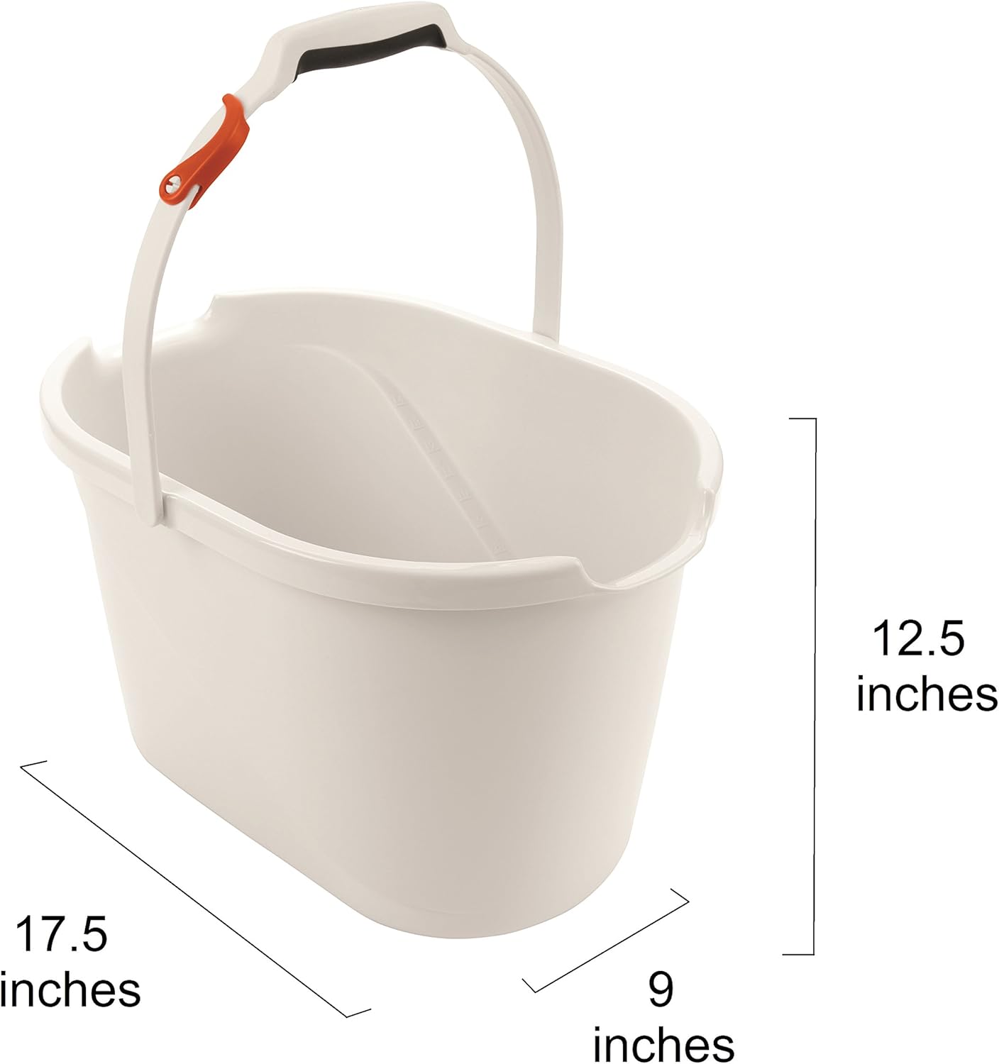 OXO Good Grips Angled Measuring Mop Bucket, 4 Gallons: Home & Kitchen