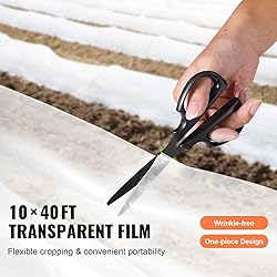 VEVOR Greenhouse Plastic Sheeting 10 x 40 ft 6 Mil