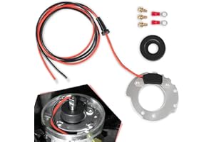 LAIKOU 1244A Ignitor Conversion Kit Compatible with Ford Tractors 4 Cylinder Gas Engine 8N Side Mount Distributor, 500-800 Series, w 12V Negative Ground Only, Upgraded Electronic Ignition Module Replacement