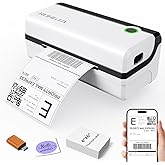 Rongta Bluetooth Thermal Shipping Label Printer, Wireless 4x6 Shipping Label Printer for Packages, Support Android&iPhone and Windows, Widely Used for Amazon, Ebay, Shopify, Etsy, USPS