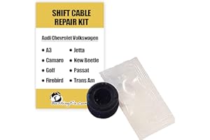BUSHINGFIX.COM BushingFix JE1Kit - Automatic Transmission Shift Cable Bushing Repair Kit, Replacement Shifter Cable Bushing, Quality Transmission Repair Kit, Compatible with Volkswagen, Audi, Porsche & Other Brands