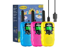 Walkie Talkies for Kids Games Outdoor Toys for 3-12 Year Old Boys Girls, Long Range Walkie Talkie Gifts, 4 Year Old Girl Birt