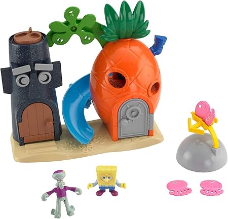 spongebob bikini bottom playset