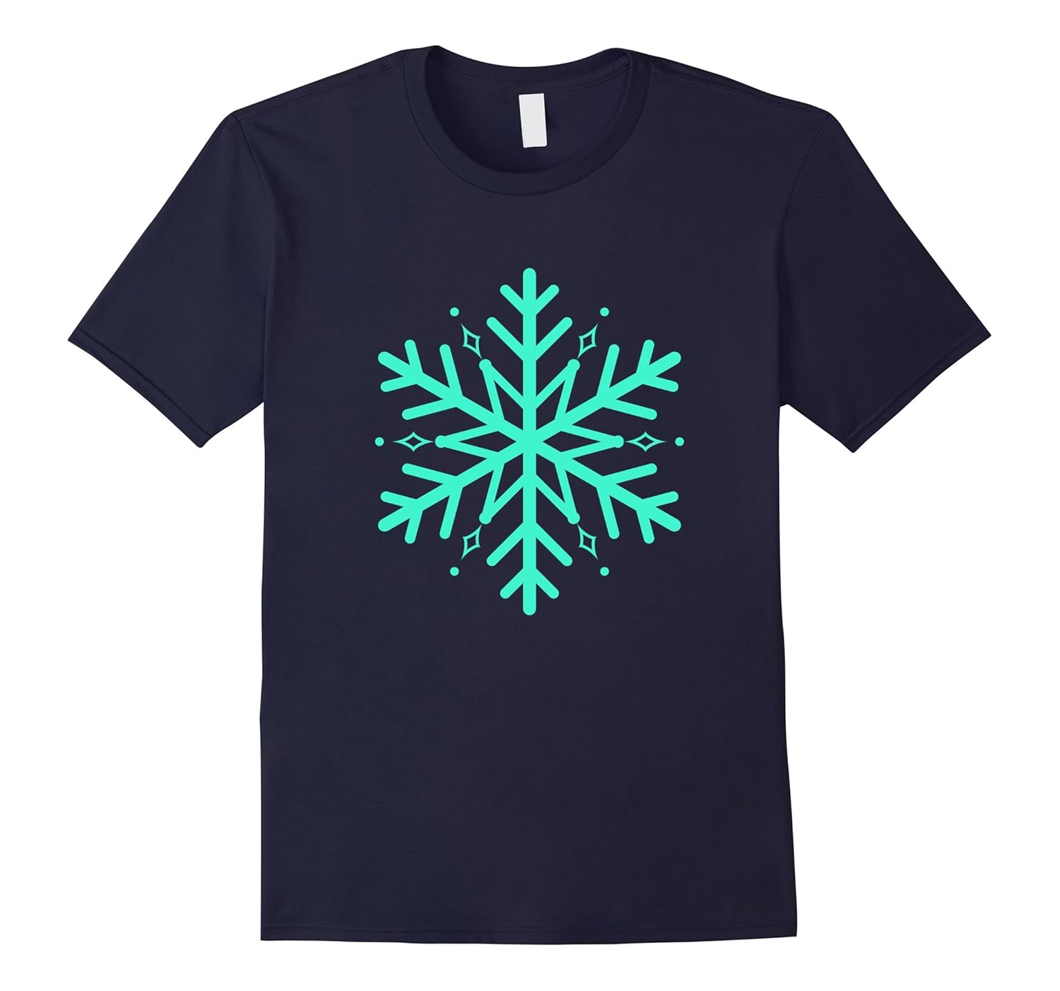 Mint Snowflake T-Shirt-ANZ