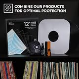 Big Fudge 25x Crystal Clear LP Outer Sleeves 3 mil Polypropylene 12.75" x 12.75" view 7