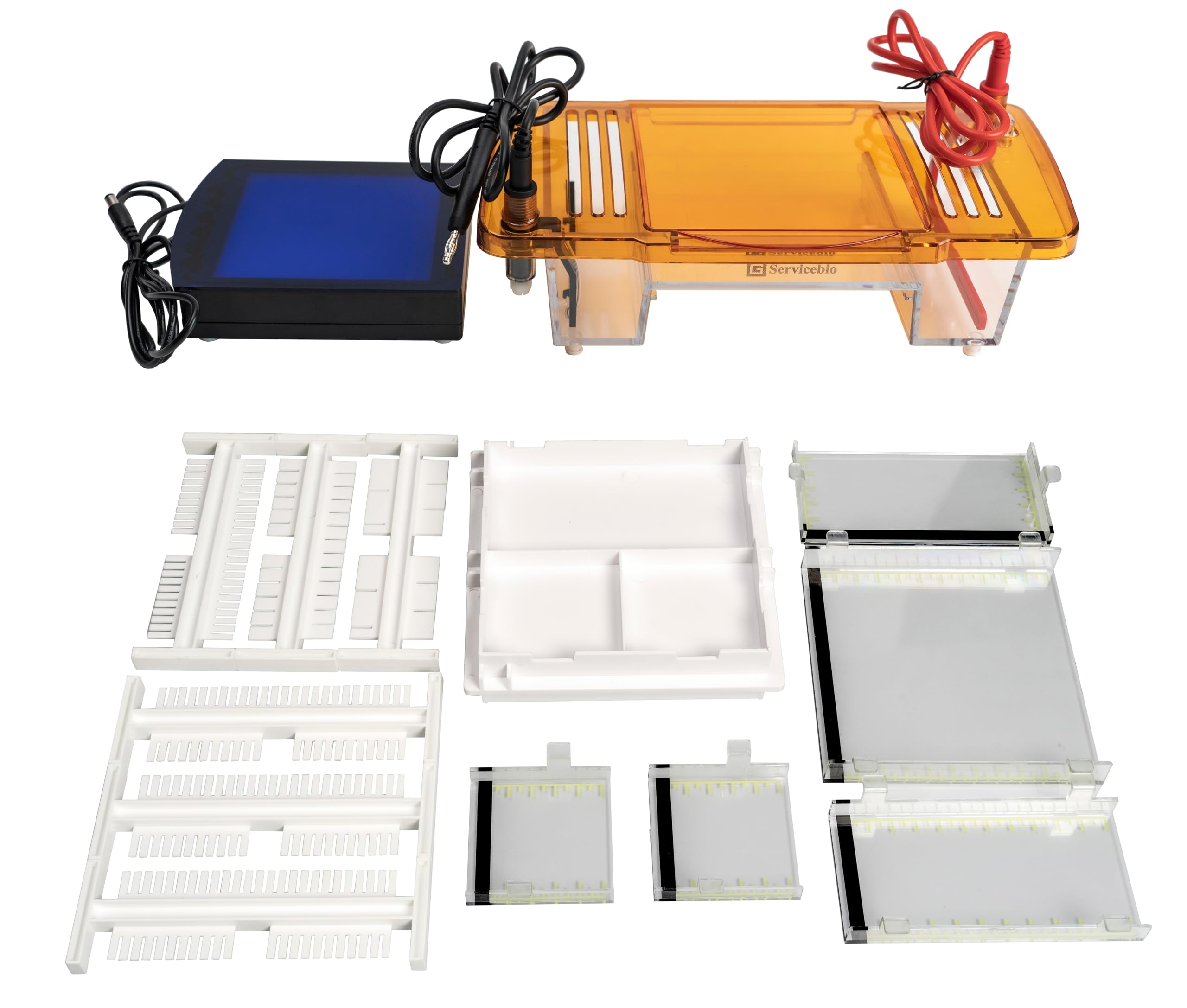 Electrophoresis System for Agarose Gels, with LED