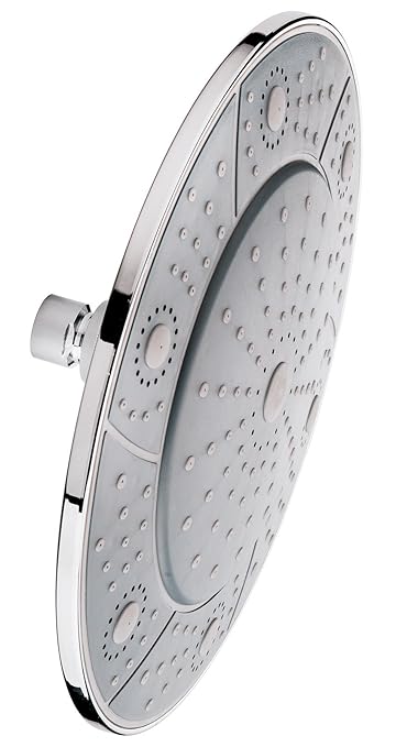 Wellness Kopfbrause Kiatsu 24 cm, chrom
