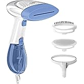 Conair Handheld Garment Steamer for Clothes, ExtremeSteam 1200W, Portable Handheld Design,White/Blue