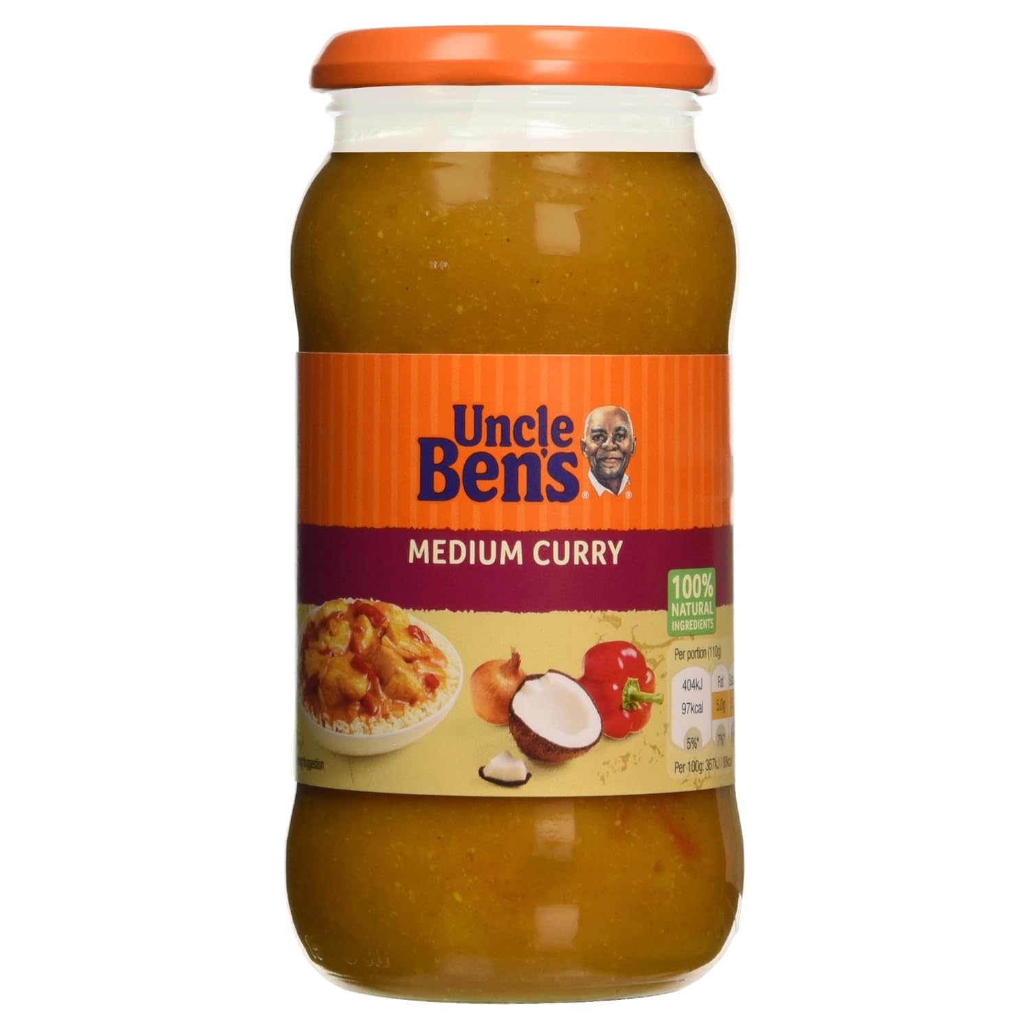 Uncle Ben's Indian Medium Curry Sauce, 440g Amazon.co.uk Grocery