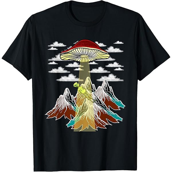 Amazon.com: Blue Trippy Alien Shirt - Alien Head T shirt