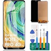 TFT for Redmi Note 10 Pro Screen Replacement 4G for Xiaomi Redmi Note 10 Pro LCD Digitizer Kits for Redmi M2101K6G Screen Touch Display Assembly Repair Parts M2101K6R