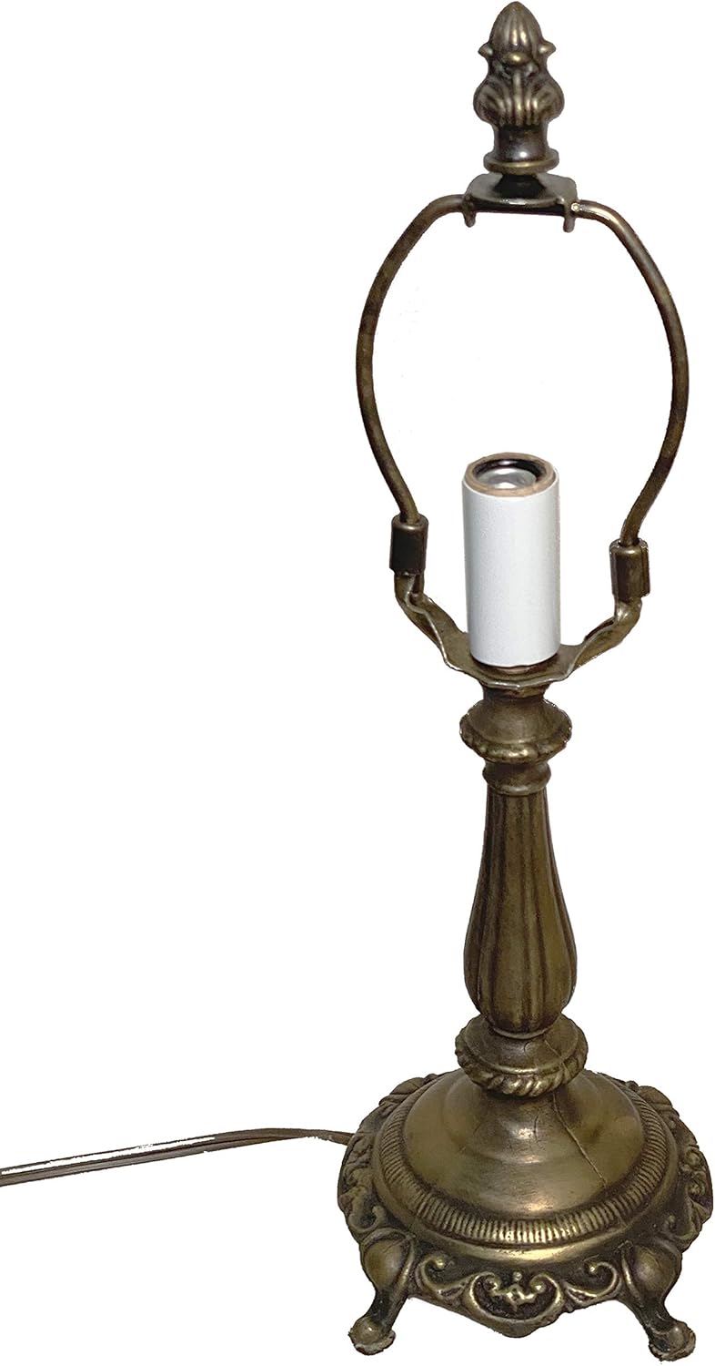 Tiffany Style Small Footed Table Lamp Base Only No Shade