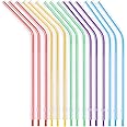 JMU 250pcs Air Water Syringe Tips Dental, Disposable Spray Nozzles for Oral Cleaning, Rainbow
