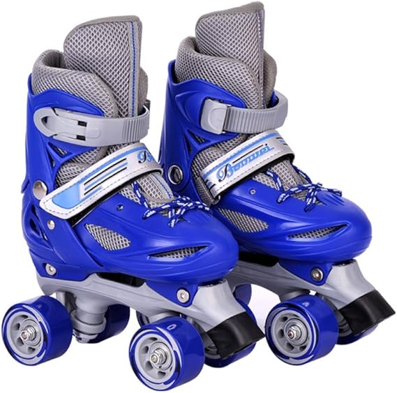 ZCRFY Patins à roulettes en Ligne pour Enfants Patins Réglables à Double Rangée De Quatre Patins ZCRFY Patins à roulettes en Ligne pour Enfants Patins Réglables à Double Rangée De Quatre Patins