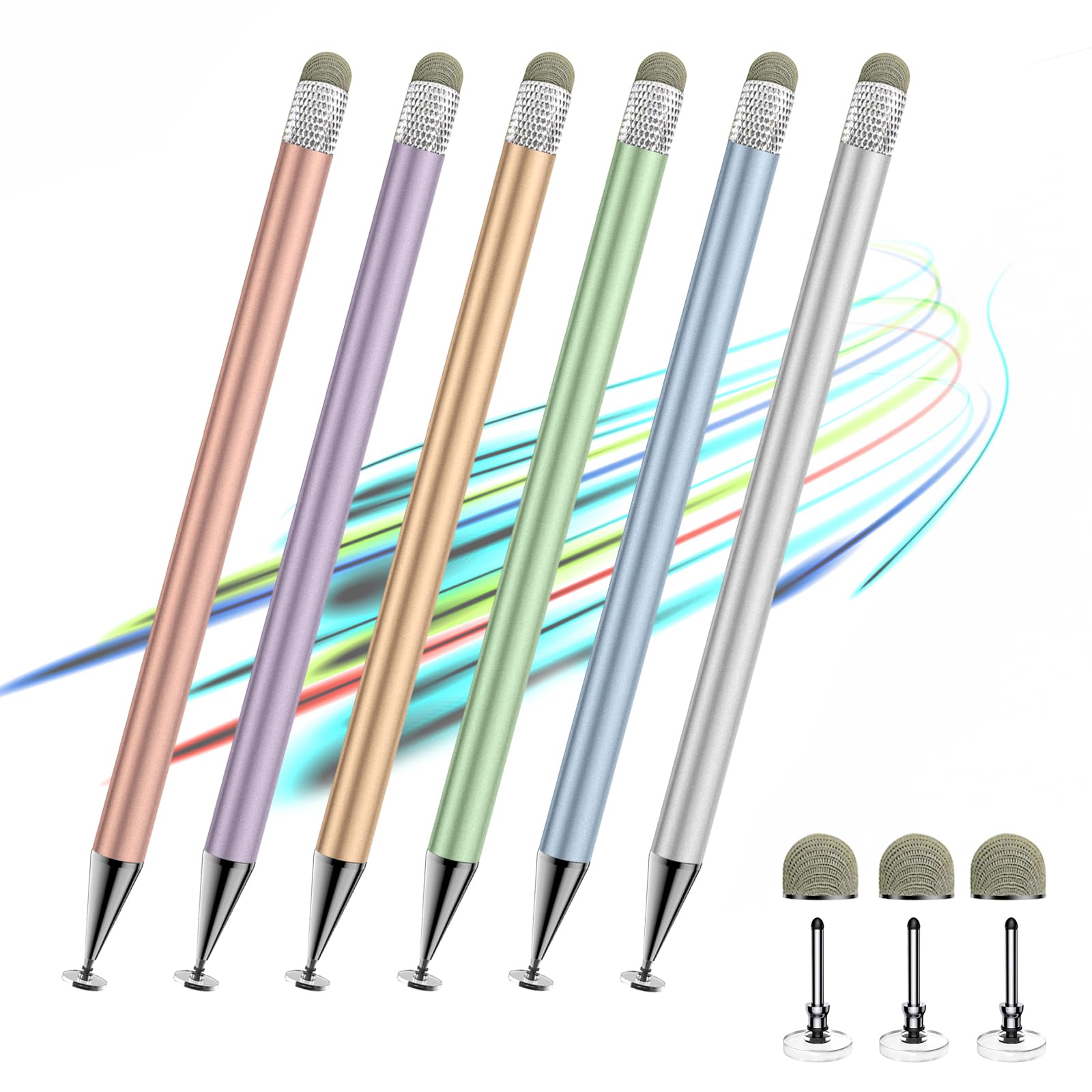 Stylus Pen for Touchscreen,2in1 High Precision