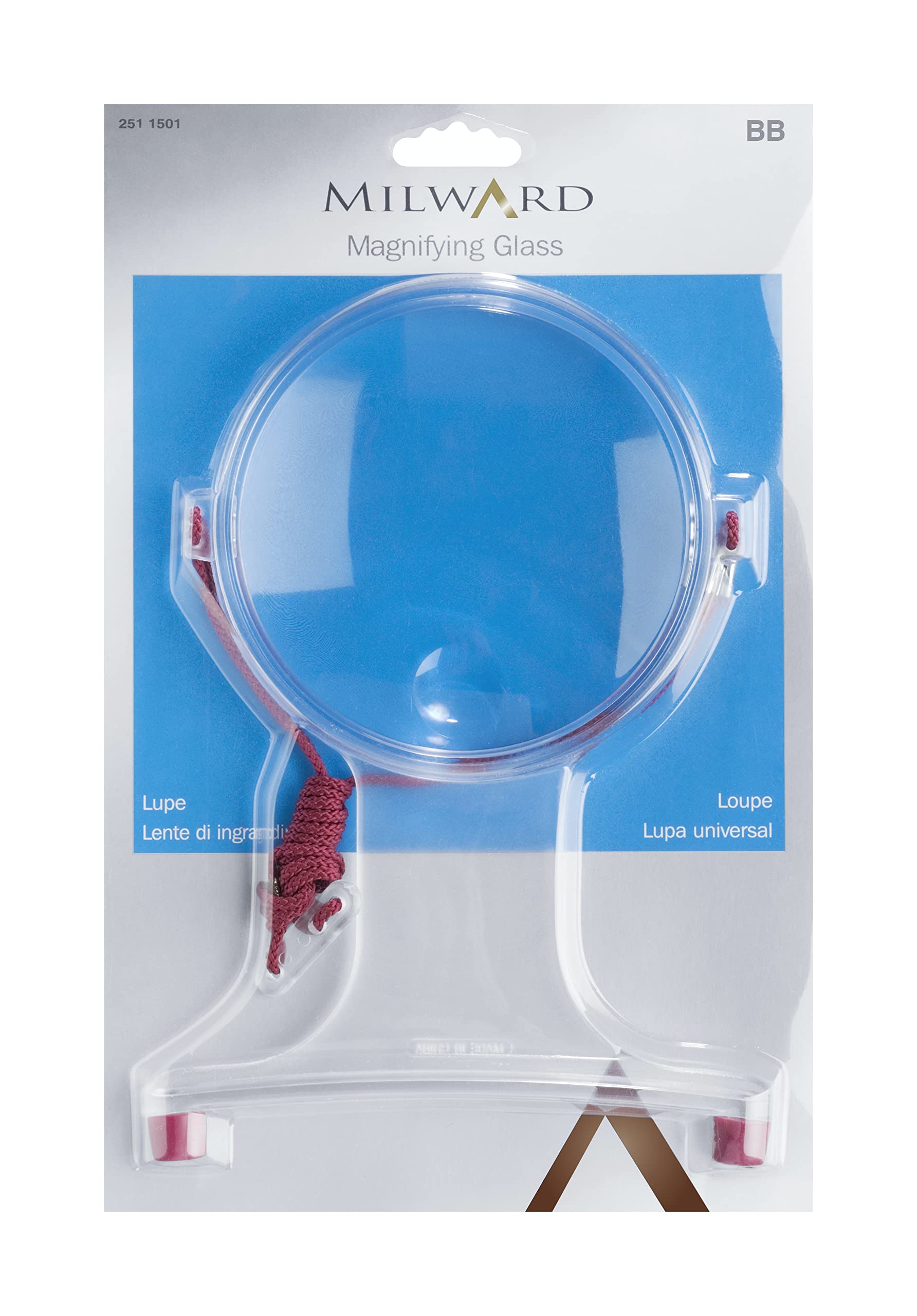 Milward Hands Magnifying Glass, One Size