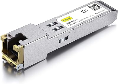 10Gtek 1G SFP to RJ45 Copper Transceiver 100m 1000Base-T for Cisco Meraki