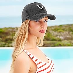 Vintage Washed Baseball Cap Women - Adjustable