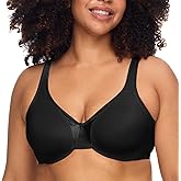 Warner's Womens Signature Support Cushioned Underwire for Support and Comfort Underwire Unlined Full-Coverage Bra 35002a