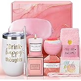 Gift Baskets for Women: Mothers Day Gifts for Mom Wife Women Her Christmas Birthday Valentines Day Stocking Stuffers for Friend Sister Teen Girls Grandma Coffee Mug Set