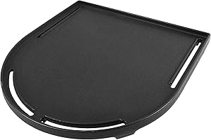 ZLjoint Cast Iron Griddle Compatible Coleman Roadtrip Swaptop Grill LX LXE LXX; One-Piece