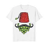 T-Shirt Logo Beer Beard Fes Hop Fun Craft Beer Funny