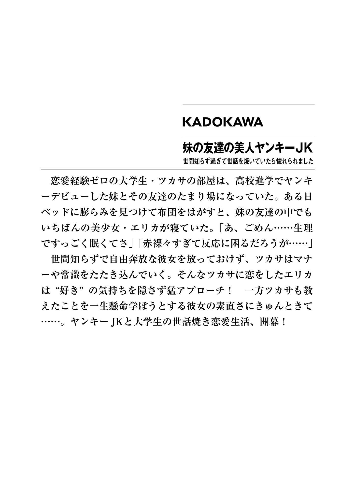 妹の友達の美人ヤンキーjk 世間知らず過ぎて世話を焼いていたら惚れられました ファンタジア文庫 マリパラ 一乃 ゆゆ セカイノフシギ セカイノフシギ 本 通販 Amazon
