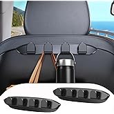 2 Pack Car Seat Hooks for Tesla Model Y(Juniper) Model 3(Highland) Accessories 2026 2025 2024 2023 2022 2021, Purse Hanger Automotive Seat Back Organizers for Bags, Handbag Backpack Grocery