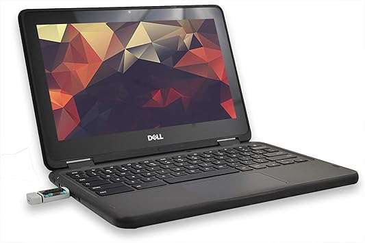 Amazon Com Dell Chromebook 11 5190 2 In 1 Convertible Notebook 11 6 Touchscreen Intel Celeron N3350 Processor 32gb Emmc Storage 4gb Ddr4 Usb 4gb Flash Drive Wi Fi Bluetooth Chrome Os Renewed Computers Accessories