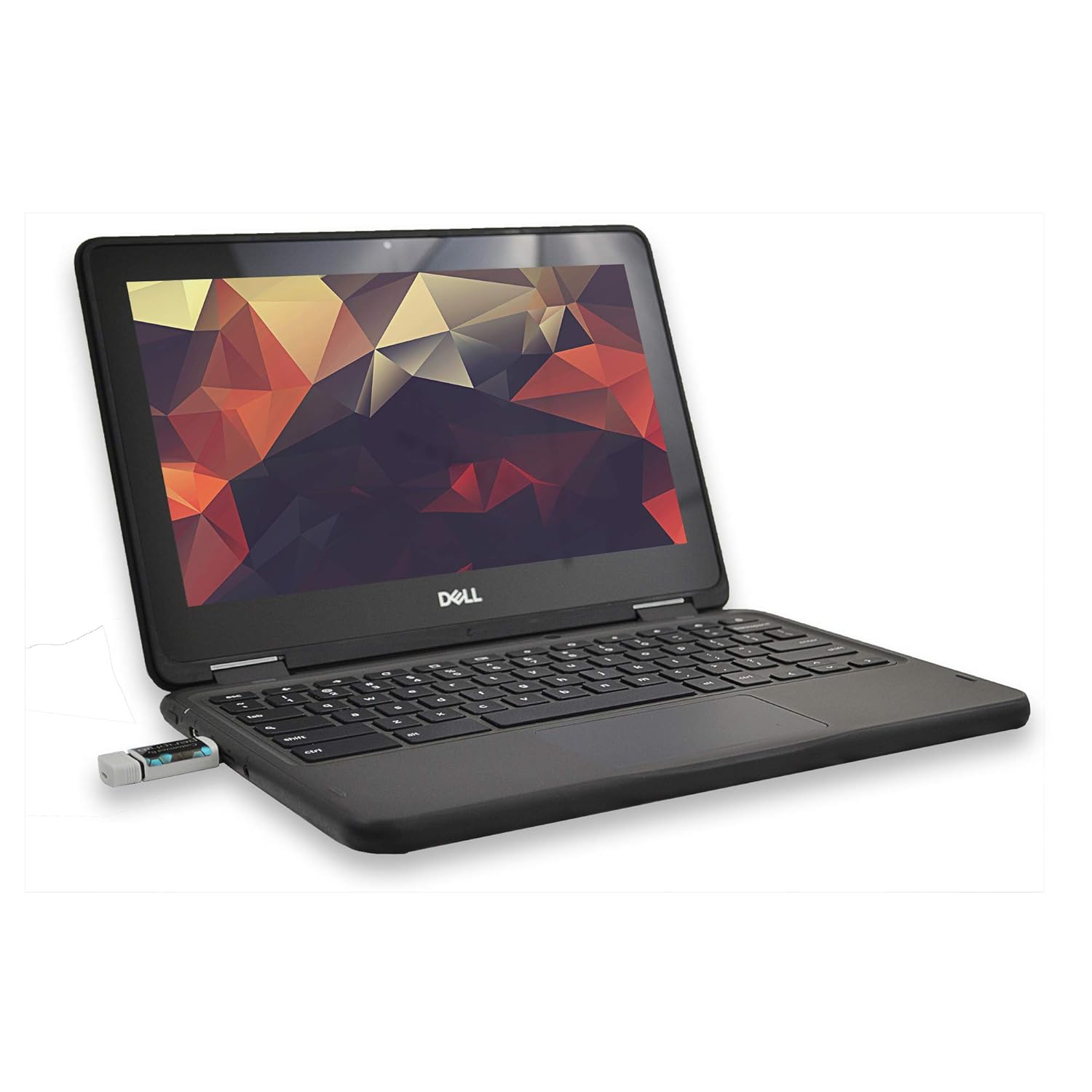 Buy Dell Chromebook 11 5190 2 In 1 Convertible Notebook 11 6 Touchscreen Intel Celeron N3350 Processor 32gb Emmc Storage 4gb Ddr4 Usb 4gb Flash Drive Wi Fi Bluetooth Chrome Os Renewed Online At Low Prices